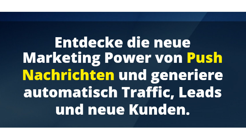 Instantpush auf jeder Webseite einsetzen